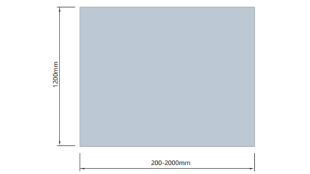 12mm Glass Pool Fence Panel